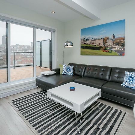 Penthouse On Charest - With Parking And Gym Apartment Quebec City Luaran gambar