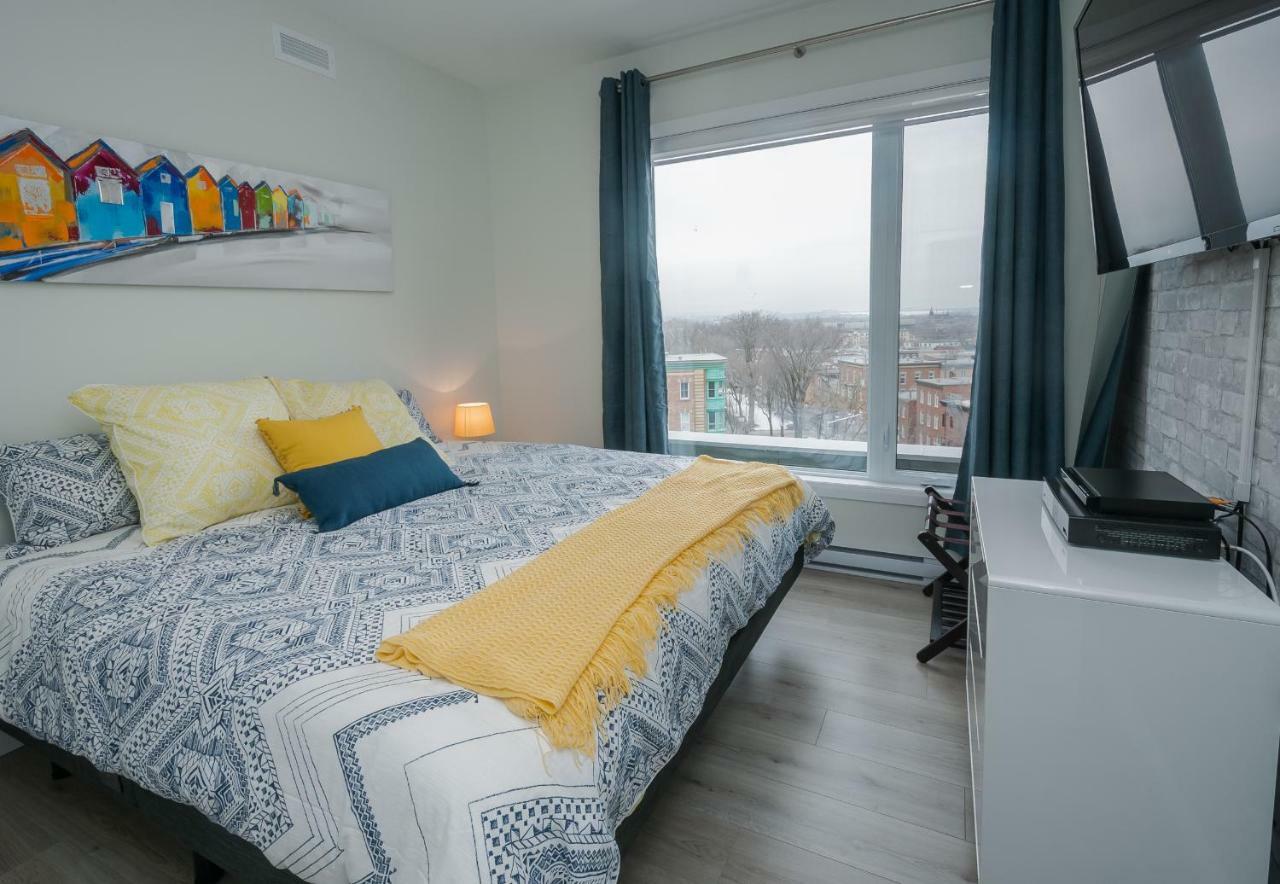 Penthouse On Charest - With Parking And Gym Apartment Quebec City Luaran gambar