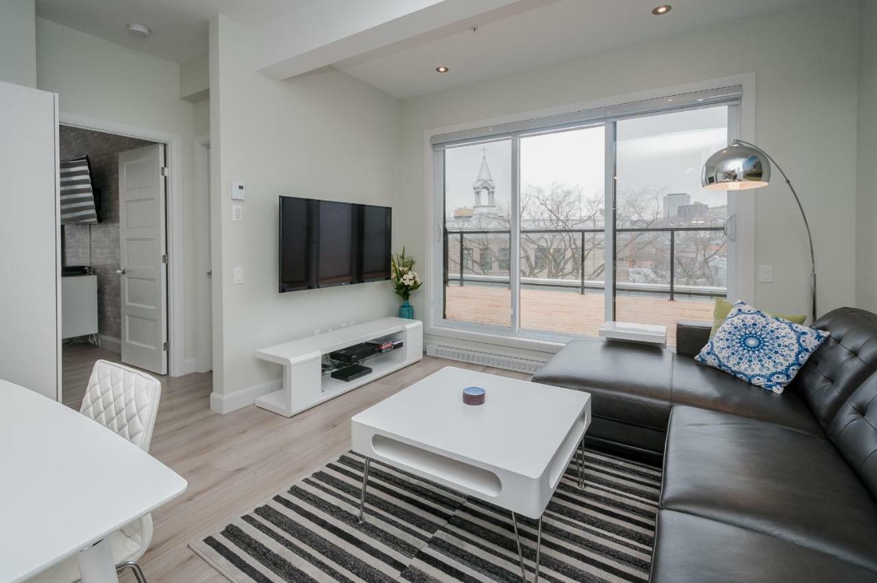 Penthouse On Charest - With Parking And Gym Apartment Quebec City Luaran gambar