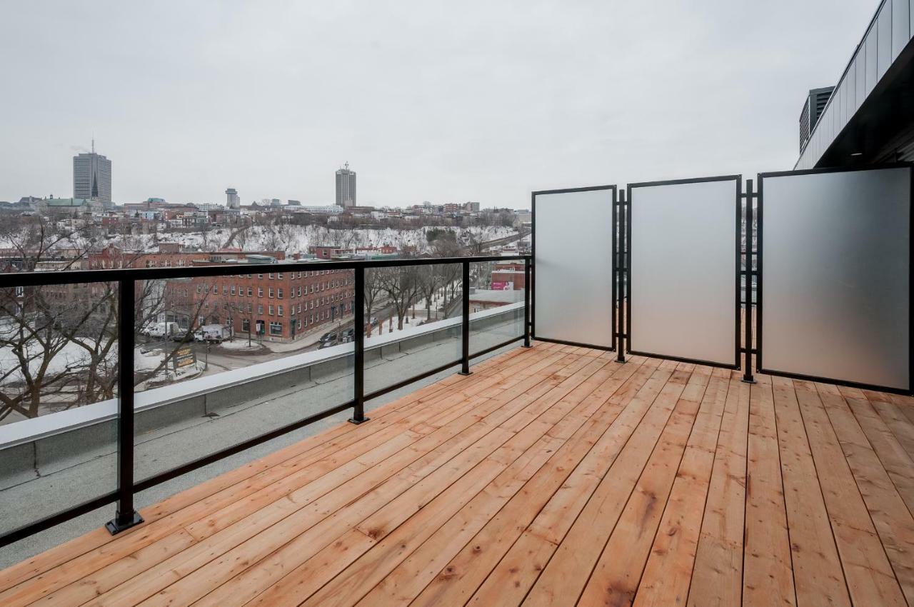 Penthouse On Charest - With Parking And Gym Apartment Quebec City Luaran gambar
